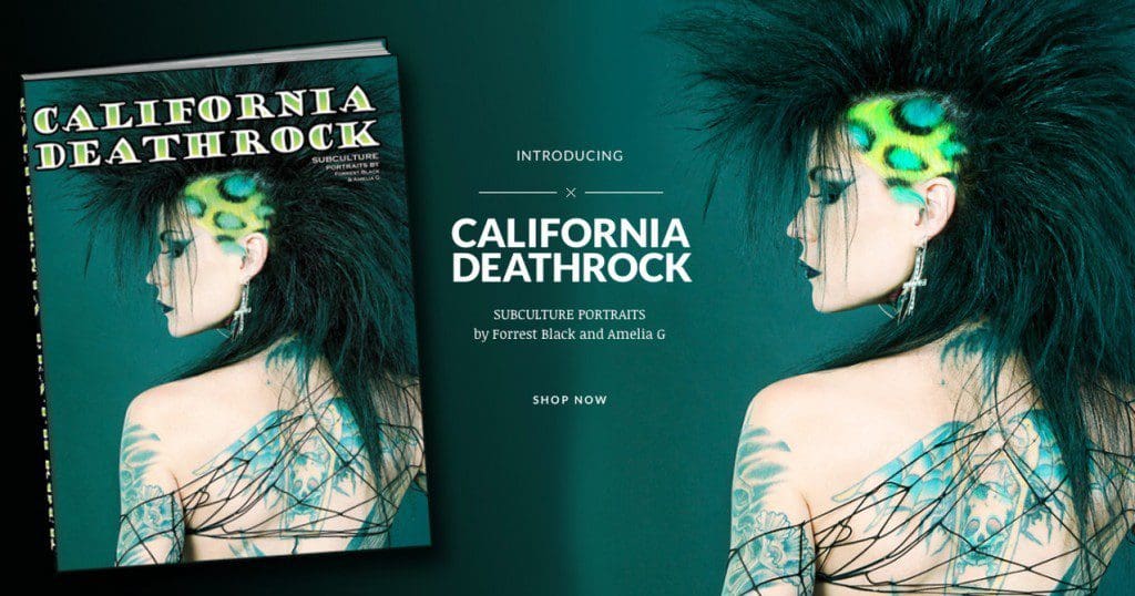 'California Deathrock' hardcover book out now - get your copy