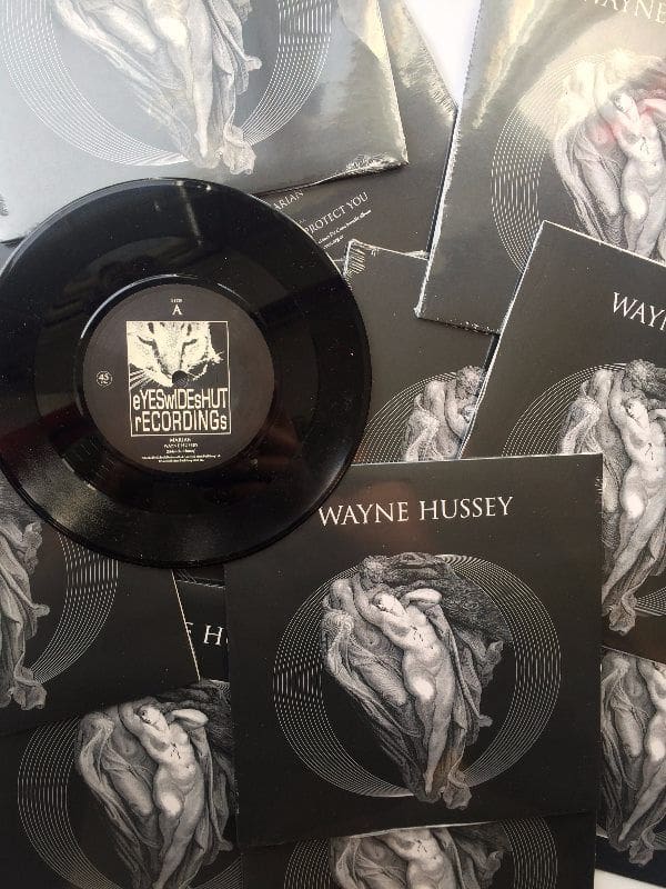 Wayne Hussey re-works Sisters Of Mercy classic 'Marian', backed by 'My Love Will Protect You', for charity 7inch single