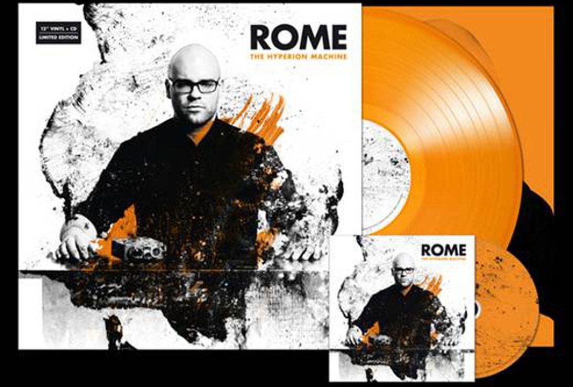 Brand new Rome album 'The Hyperion Machine' issued on a sweet orange vinyl (incl. CD)