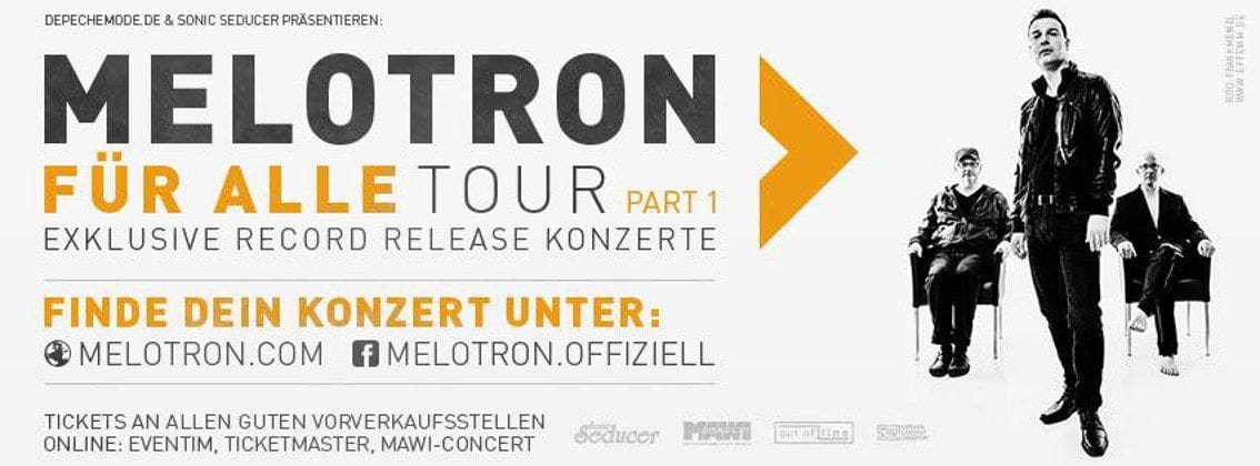 Melotron present new album live, several months before its official release