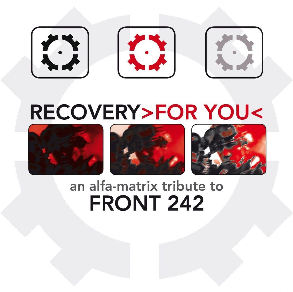 Stream the Front 242 tribute 'Recovery >for you<' right now from Side-Line : 32-tracks by Front 242's label mates on Alfa Matrix