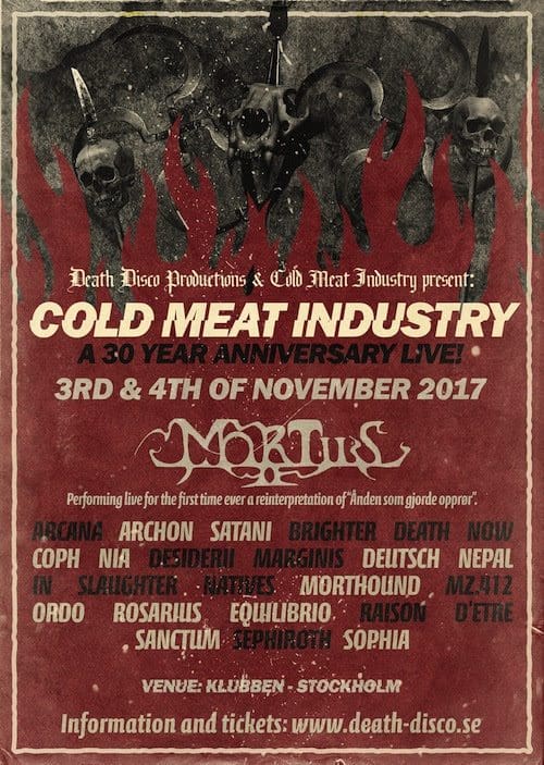 Cold Meat Industry Festival 30 years