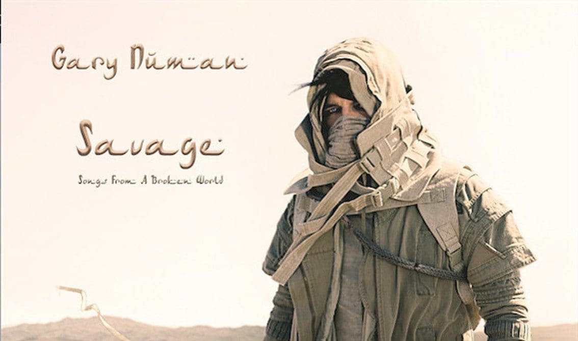 Gary Numan to release new 'Savage (Songs from a Broken World)' album on double vinyl (with 2 bonus tracks)