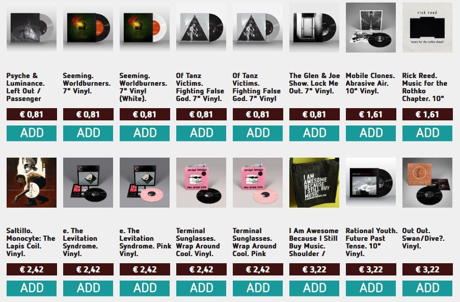 242 vinyl Week at Storming The Base at ridiculously low prices - your link