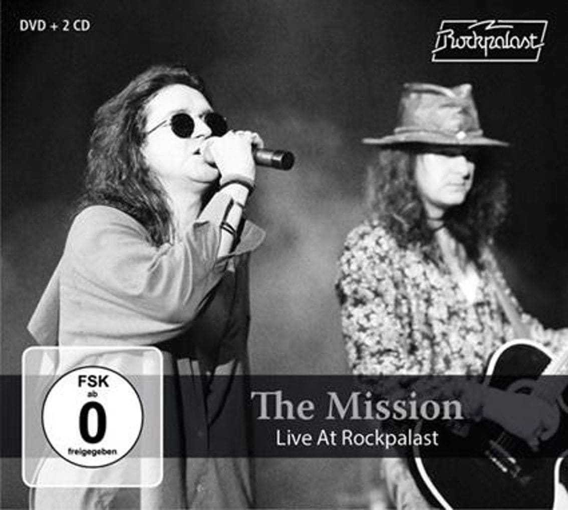 The Mission issues 1990 and 1995 Rockpalast live recordings as 2CD/DVD set in May - pre-orders ready now