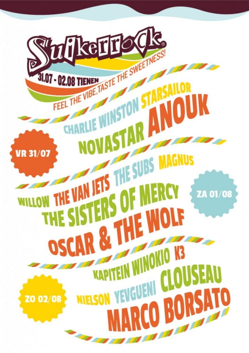 Side-Line presents: Suikerrock Festival 2015 with The Sisters Of Mercy