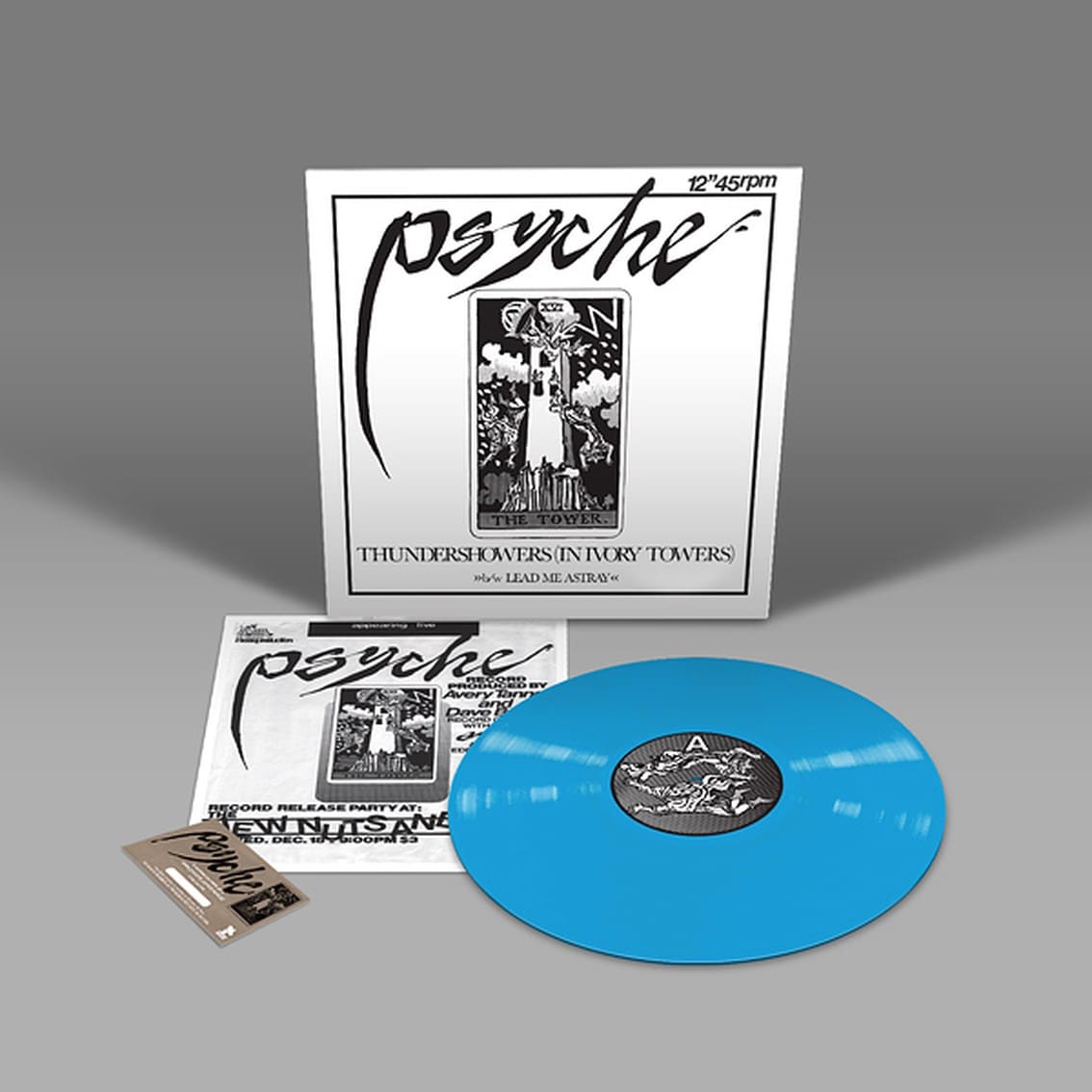 Psyche gets 30th anniversary reissue of first 12 inch release 'Thundershowers (In Ivory Towers)' - 2 versions available