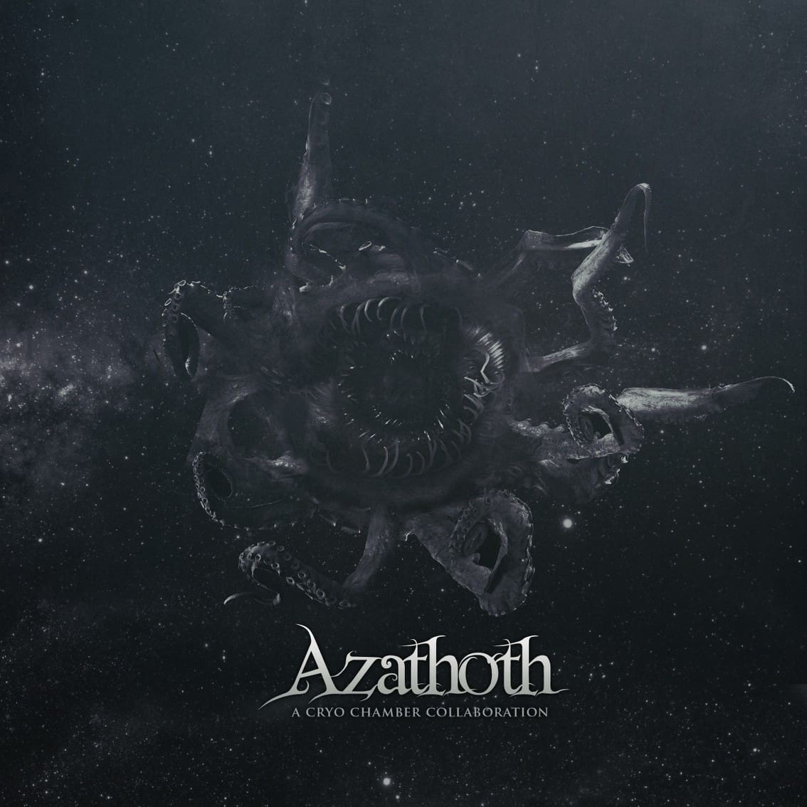 The largest dark ambient collaboration to date, 'Cthulhu', gets a follow up with over 20 artists on 'Azathoth'