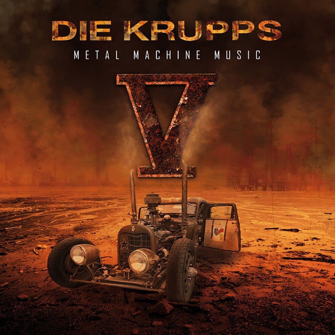 Die Krupps announce 'V: Metal Machine' 2CD album for September - pre-orders accepted now!