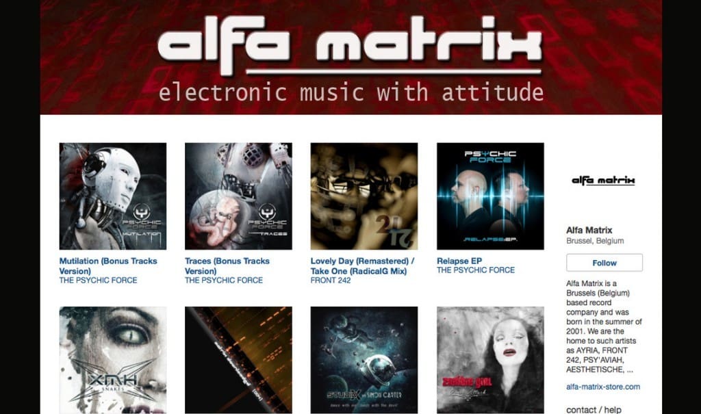 Alfa Matrix adds over 40 (sold out) releases on Bandcamp + September reduction code!