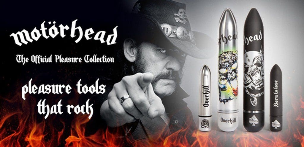 Motörhead sex toys line available now... bzzzzzzzzzz