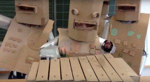Kraftwerk's 'Die Roboter' covered by a bunch of dressed up kids - absolutely adorable!