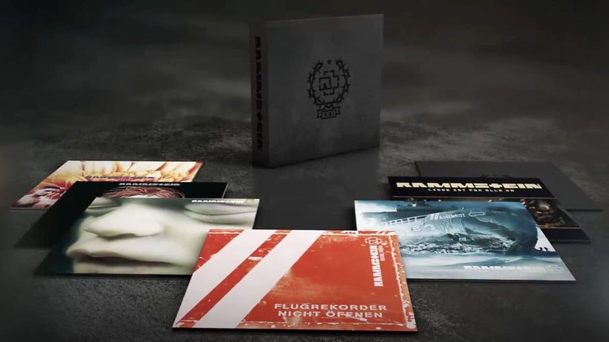Massive Rammstein vinyl boxset 'XXI' holds 14 LPs - order now, limited number of copies!