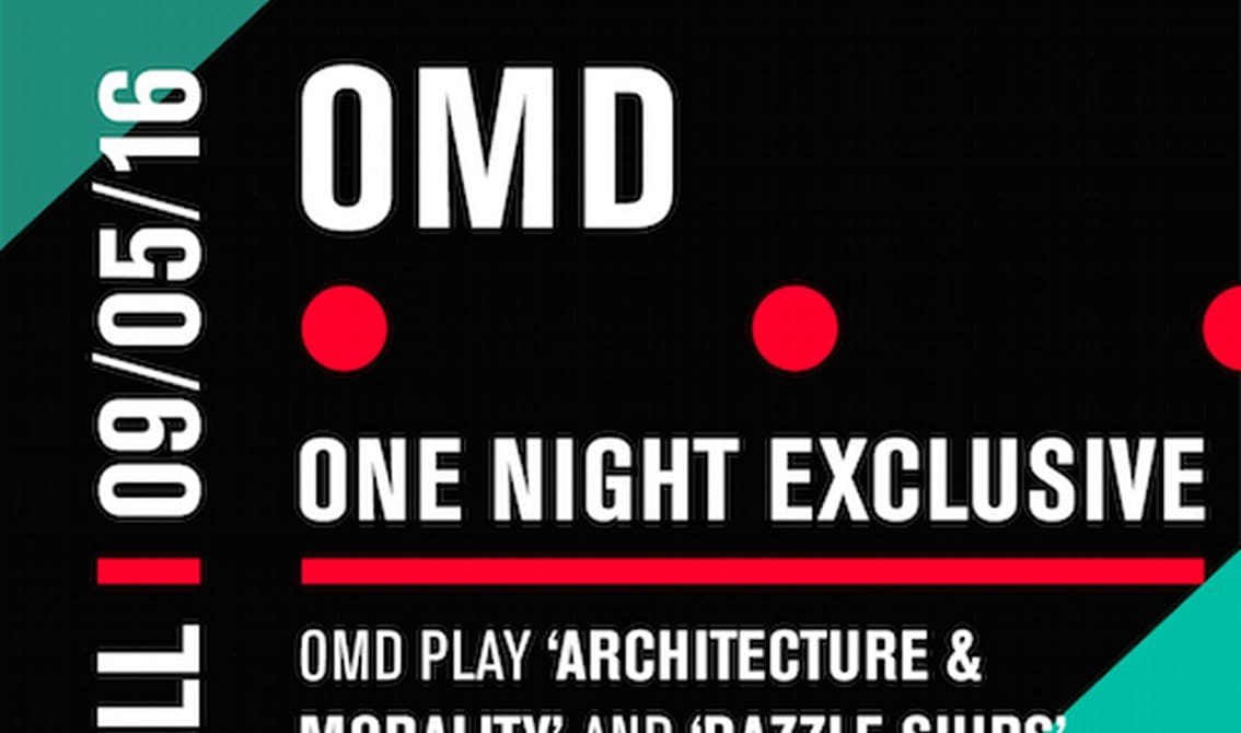 OMD to play classic albums 'Dazzle Ships' and 'Architecture & Morality' in full at the Royal Albert Hall in London in May
