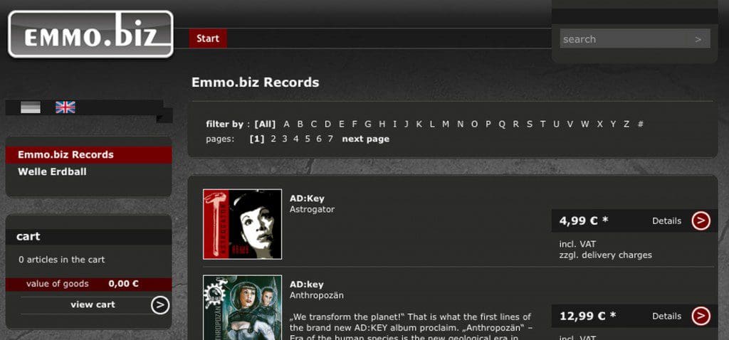emmo.biz Records announce Christmas Sale in their webshop