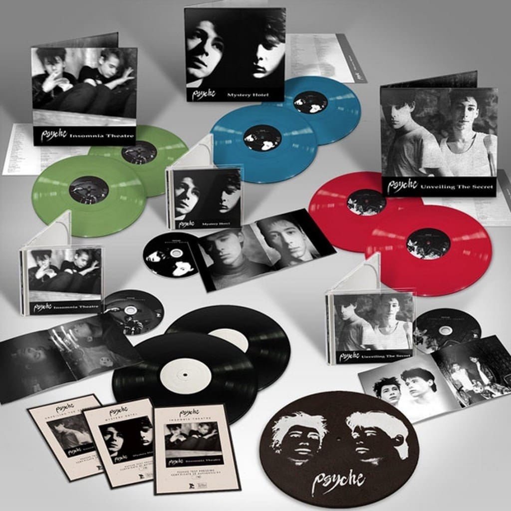 HUGE Psyche collector's fan-pack including lots of vinyl available now - 10 copies only!