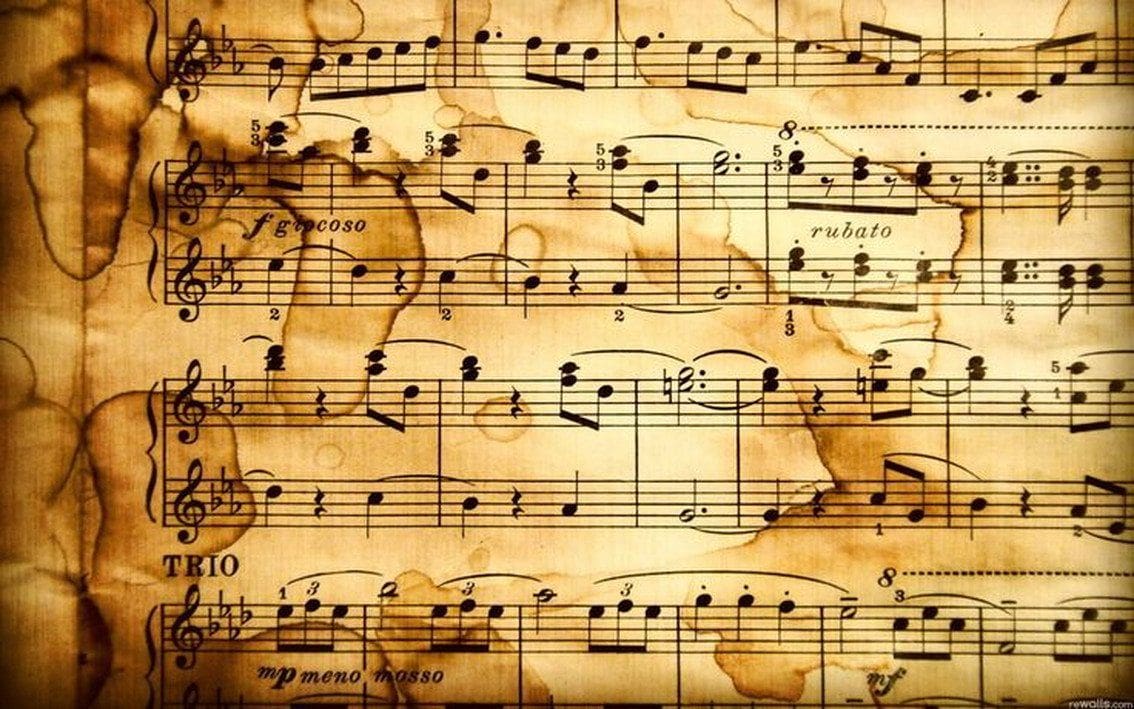 Why using music sheets?