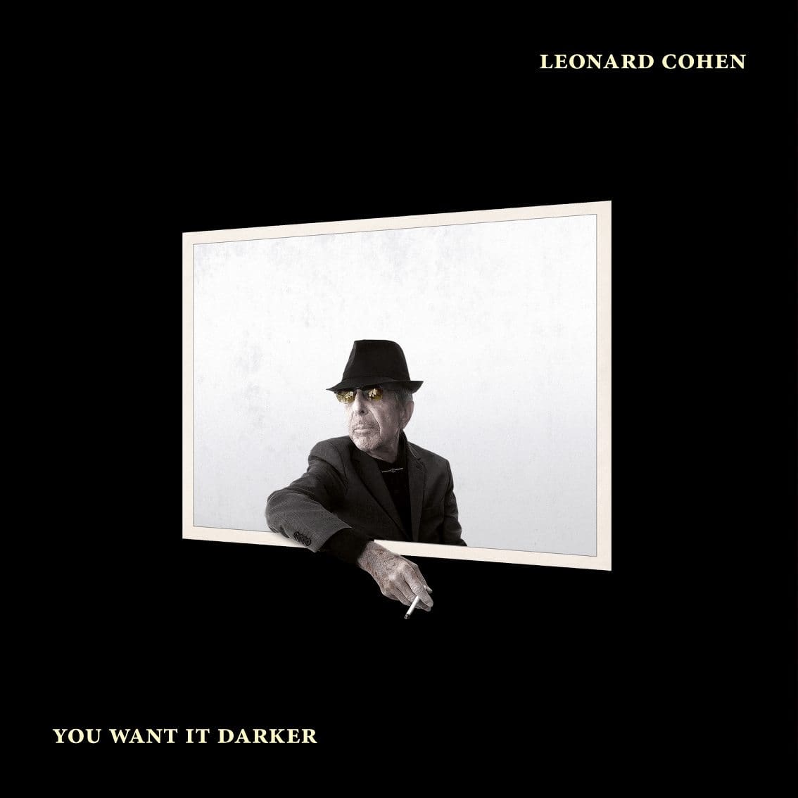 New Leonard Cohen album coming up,'You want it darker', and it might be his last one