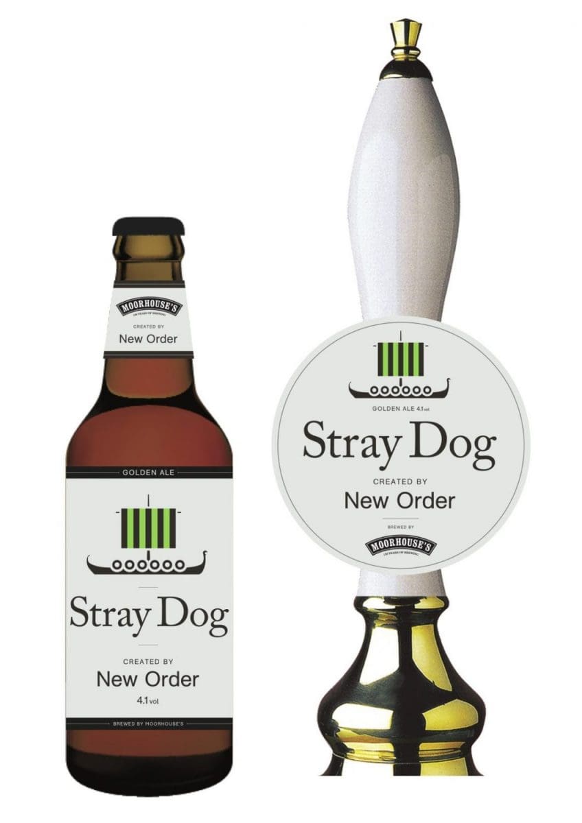 New Order launches'Stray Dog' beer, named after a track on the band’s most recent album'Music Complete'