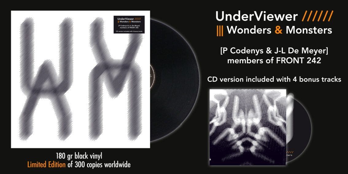 Full details + ordering info full album pre-Front 242 project Underviewer + listen to the first full track