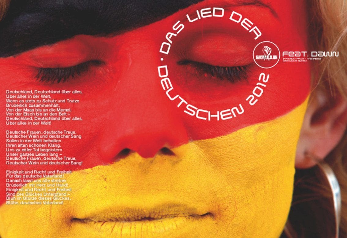 'Das Lied der Deutschen' - a 200 old year song banned by political correctness - finally re-released in its entirety by Sacha Korn - an interview
