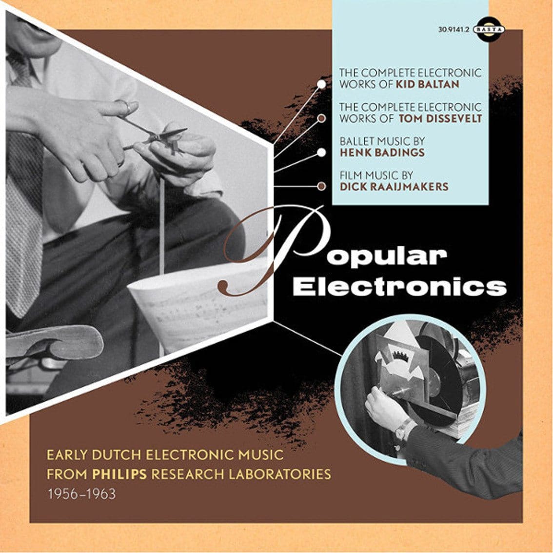 Legendary Dutch electronic music composers packaged in a 4CD deluxe box (recorded in the Philips Research Laboratories in the period 1956-1963)