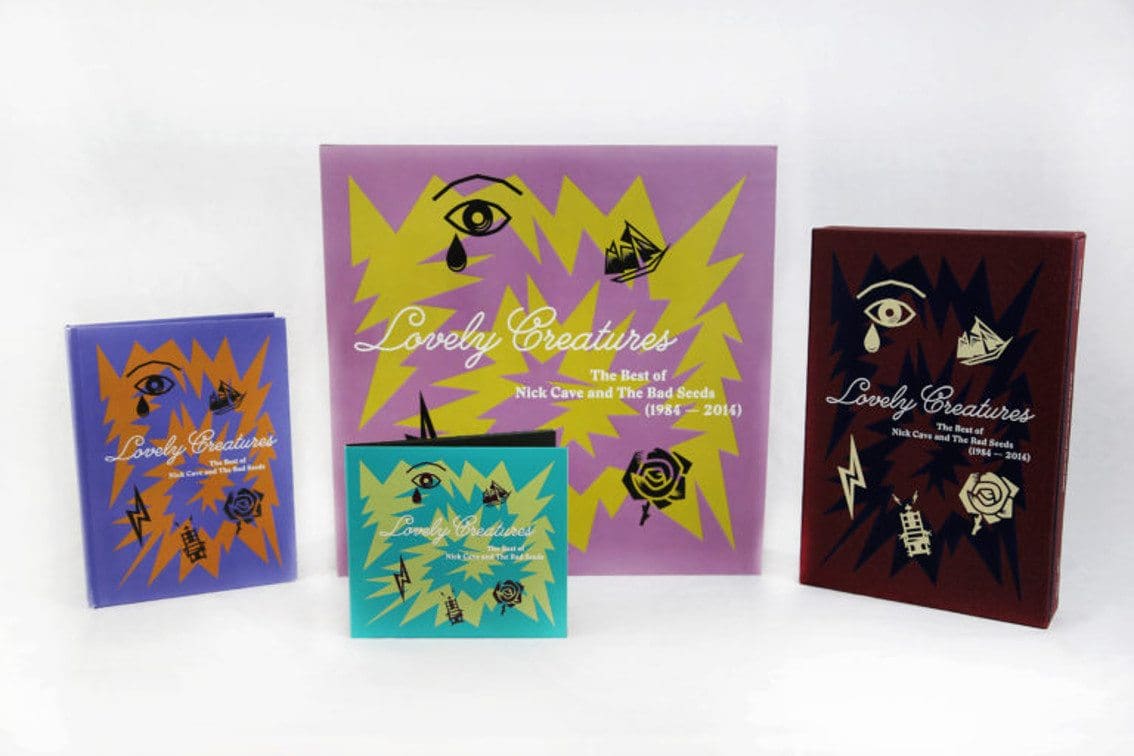 'Lovely creatures', the best of Nick Cave and the Bad Seeds (1984 - 2014) released as 3CD+DVD+Book / 3CD+DVD / 2CD / 3LP vinyl