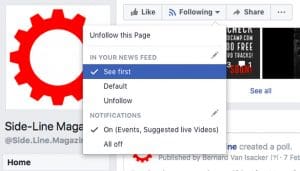 Side-Line readers say 'F**k off' to Facebook's newest page reach killing