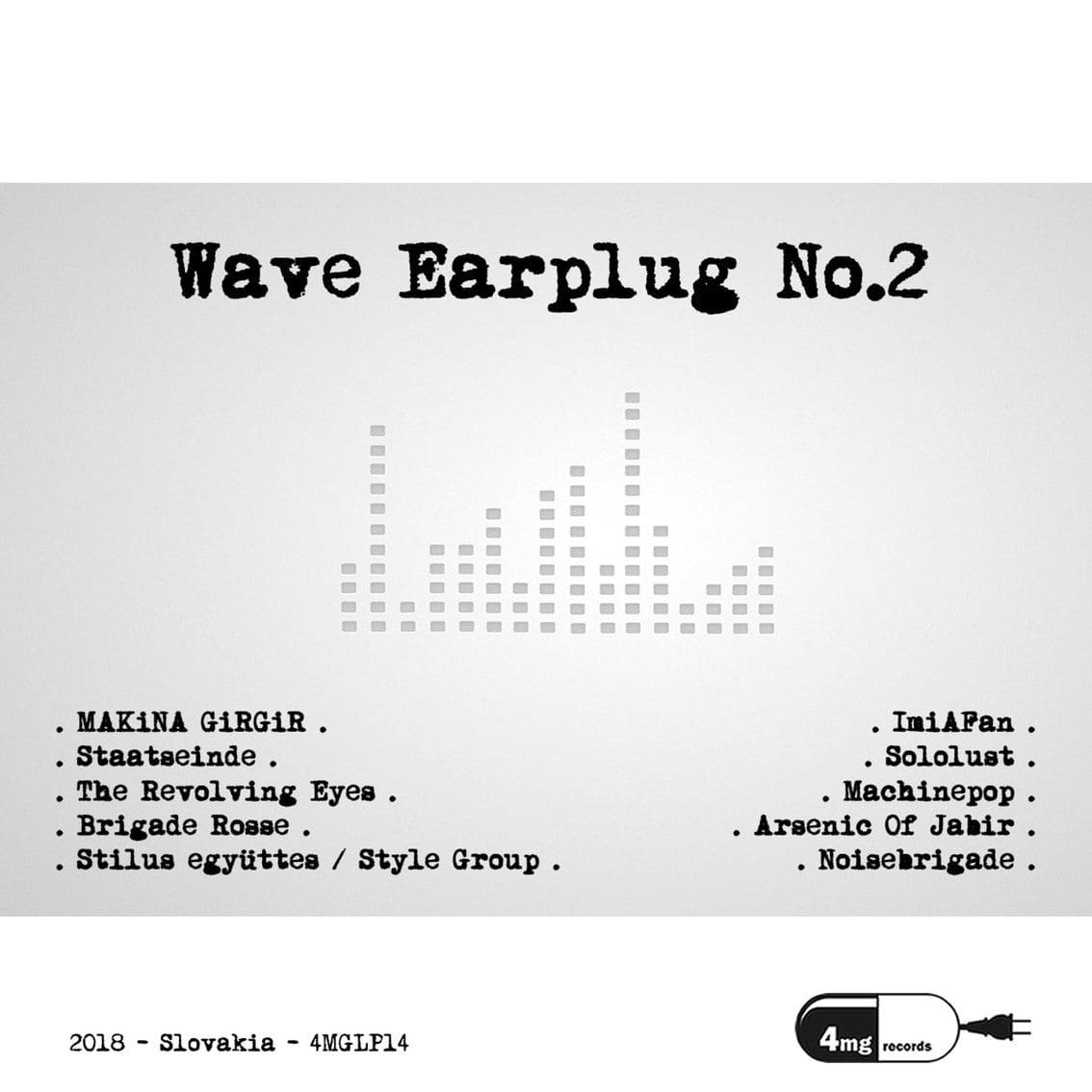 Wave Earplug compilation vinyl LP out next week