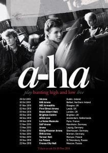 a-ha to perform debut album 'Hunting High And Low' in full during 2019 tour