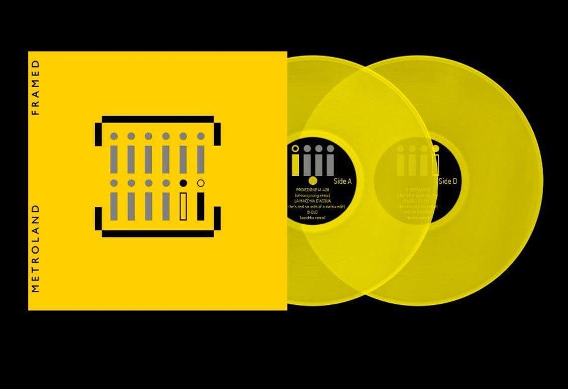 Metroland release double yellow vinyl (+CD):'Framed' - available now via Alfa Matrix