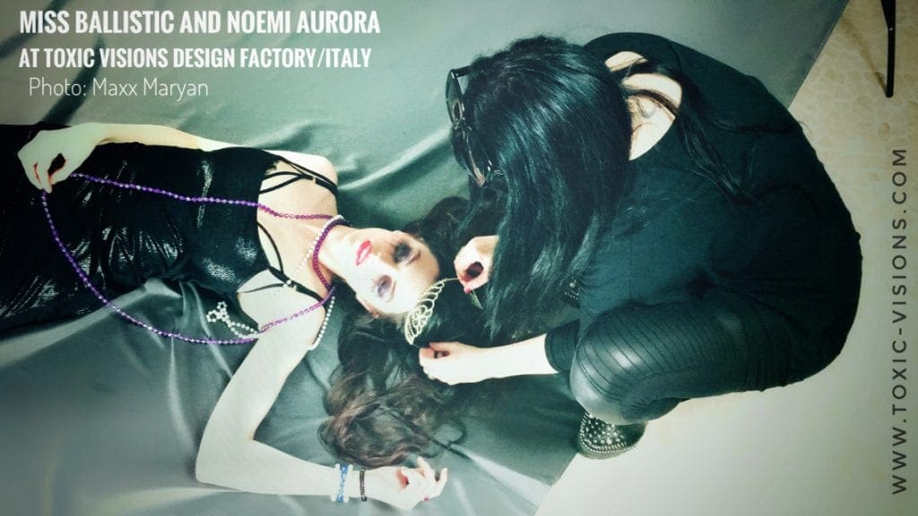 Backstage at the Miss Ballistic angelspit Side Project Photoshoot in Italy + Kickstarter Sideline Magazine Backstage at the Miss Ballistic (angelspit Side Project) Photoshoot in Italy + Kickstarter