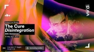 The Cure to livestream final performance 'Disintegration 30 anniversary' tour (Sydney Opera House - 30th May)