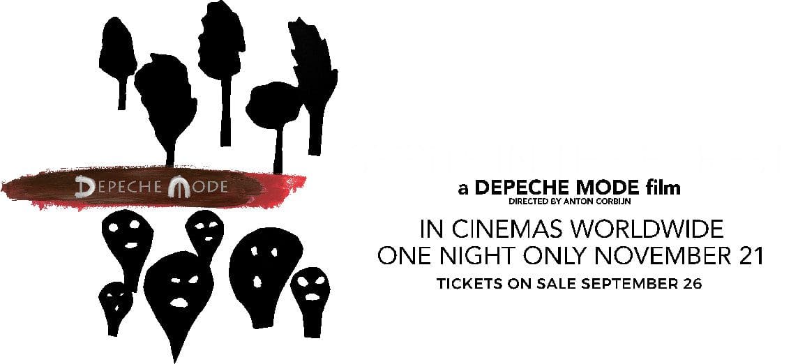 Depeche Mode documentary film 'Spirits in the Forest' to be shown in theatres for one night only on November 21