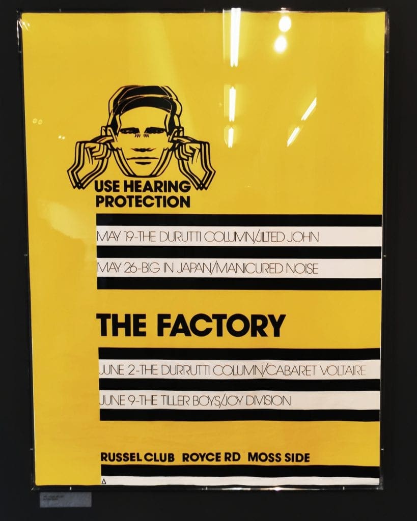Artefacts of the Early Days of Factory Records Put on Exhibition in London