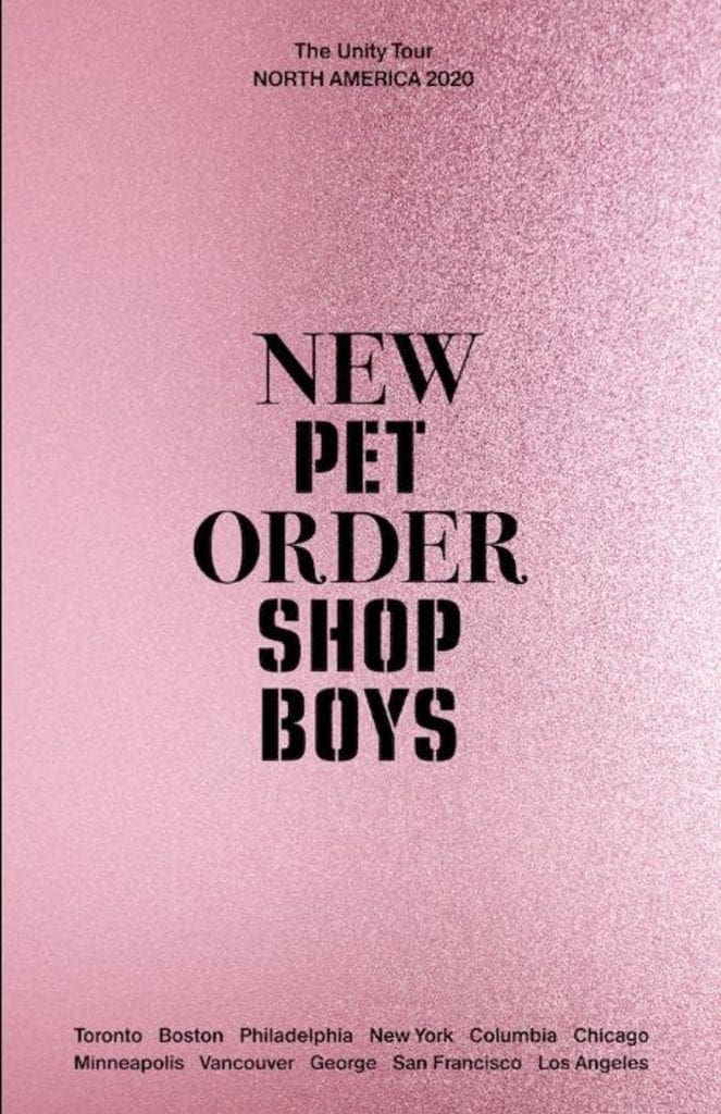New Order and Pet Shop Boys announce co-headline tour