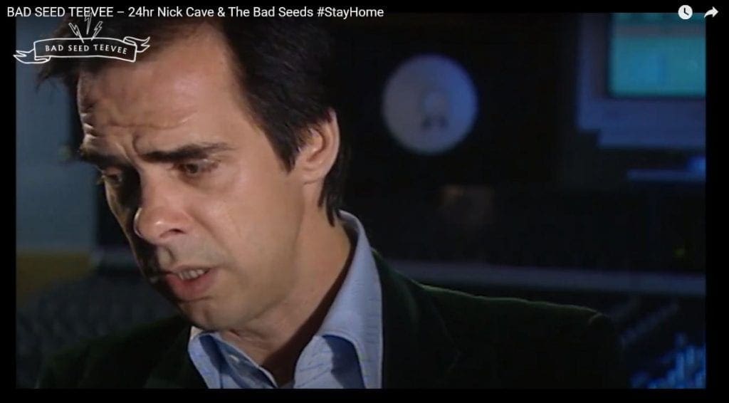 Bad Seed Teevee launches offering 24 hours of Nick Cave & The Bad Seeds material - watch here