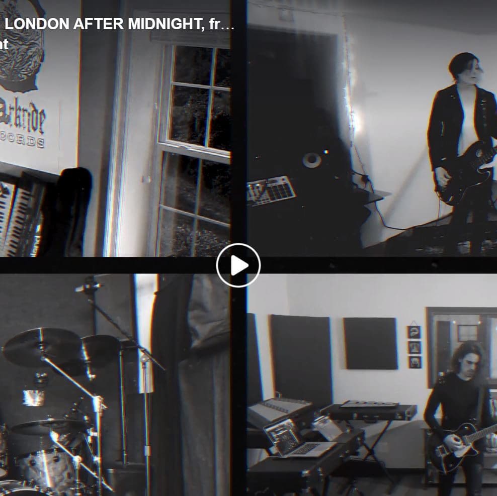 London After Midnight releases a series of live performance videos