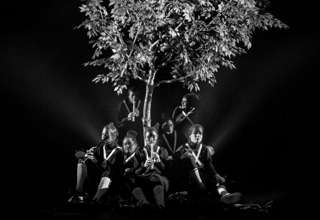 Electronic drone choir act Gazelle Twin & NYX announce details of new album 'Deep England' and release 1st track 'Fire Leap'