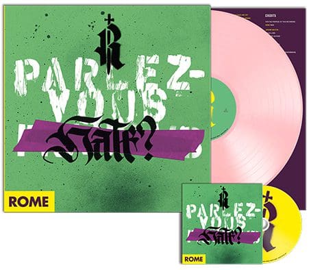 Rome Returns with All New Album 'parlez-vous Hate?' at the End of January - in 4 Formats