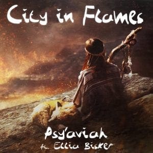 Belgian electropop act Psy'Aviah launches new single / video 'City In Flames' taken from 'Soul Searching' album