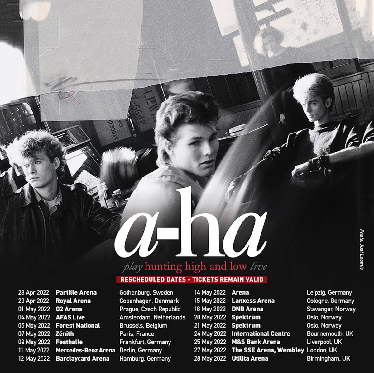 a-ha reschedule EU tour to Spring 2022