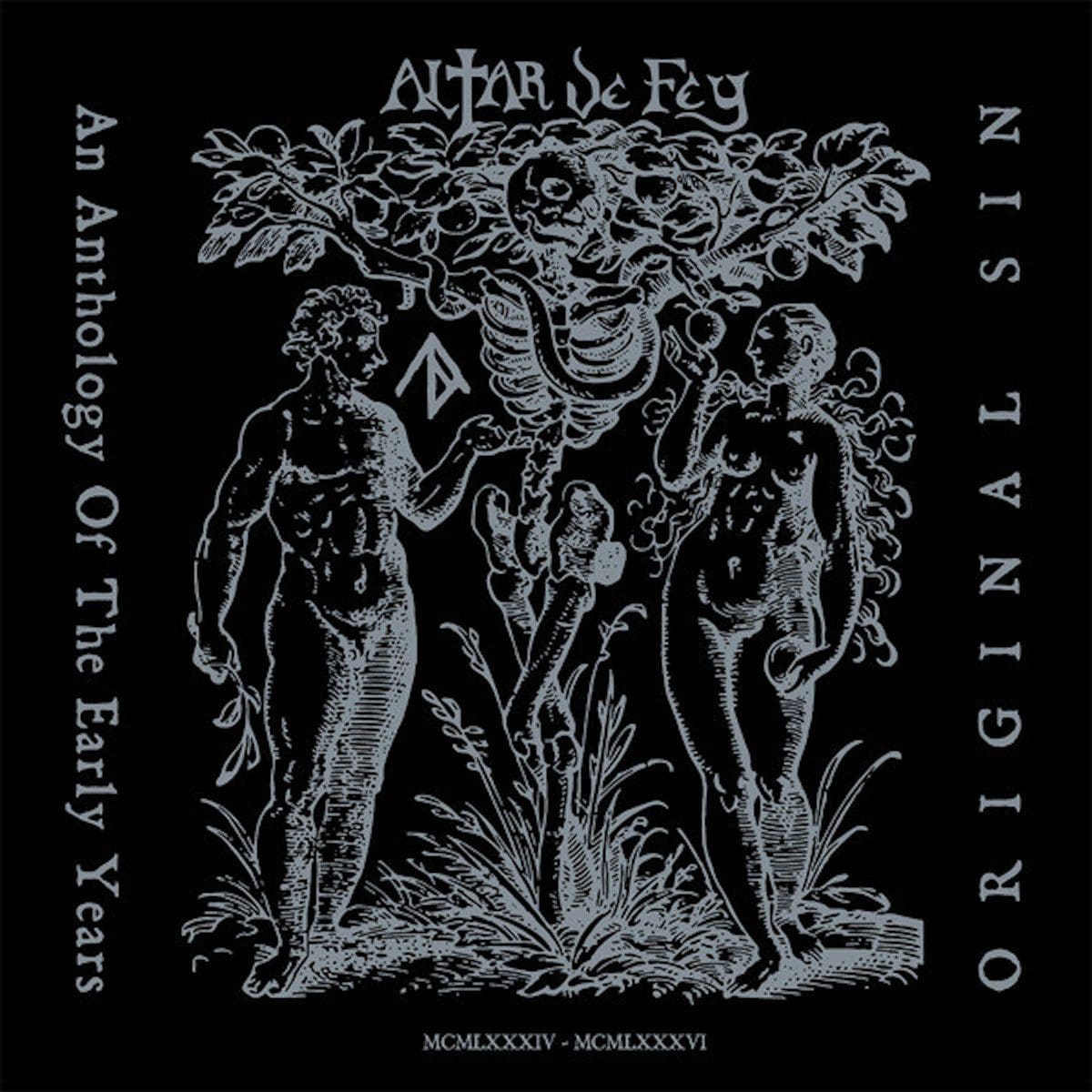 Vinyl release for anthology recordings by the deathrock act Altar De Fey