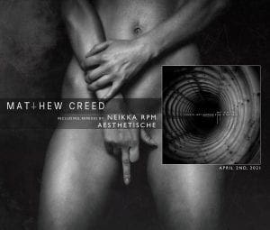 Brand new dark techno project Matthew Creed signs to Alfa Matrix and releases first single and video 'Love Is Just Another Stab In The Back'