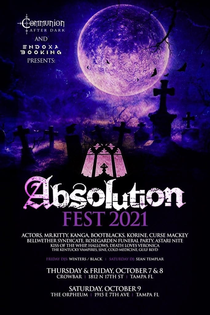 Absolution Fest announces dates and lineup for 2021 edition