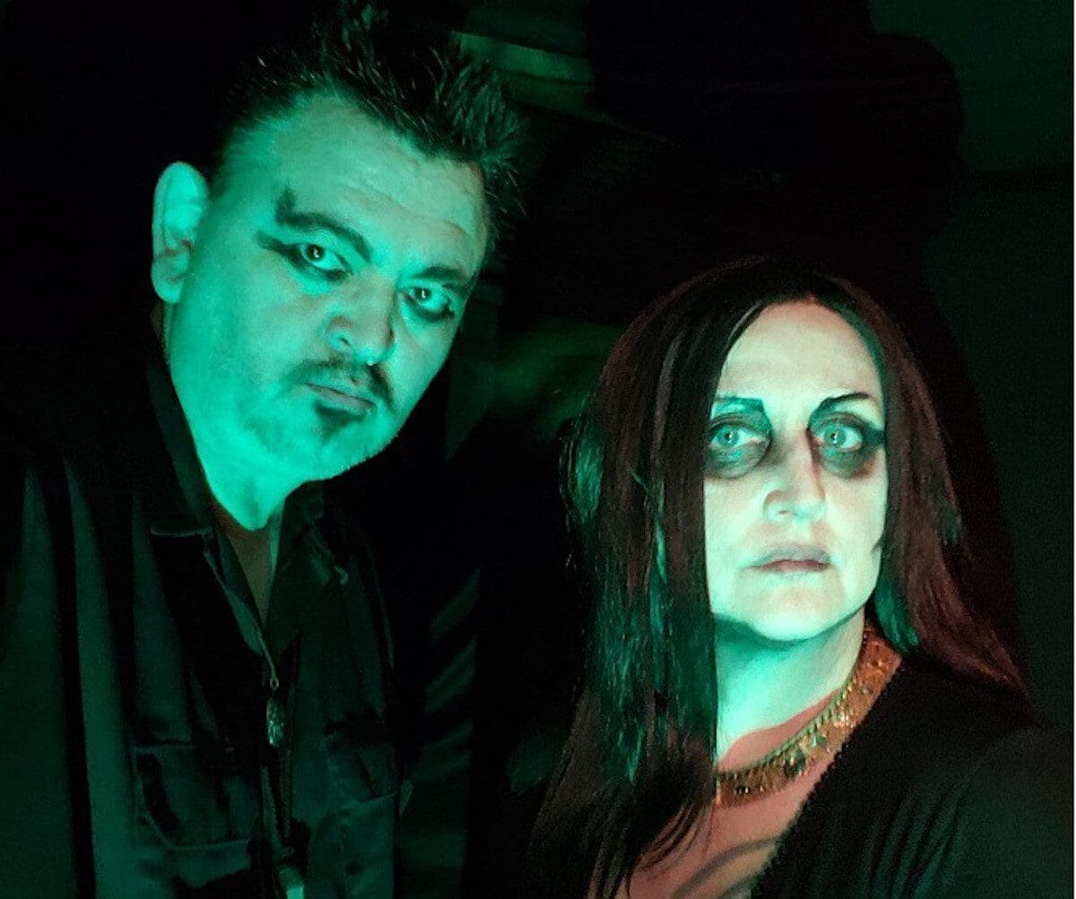 Alaskan dark punk/death rock duo Cliff And Ivy unleash new 4-song EP 'Bring Us The Night'