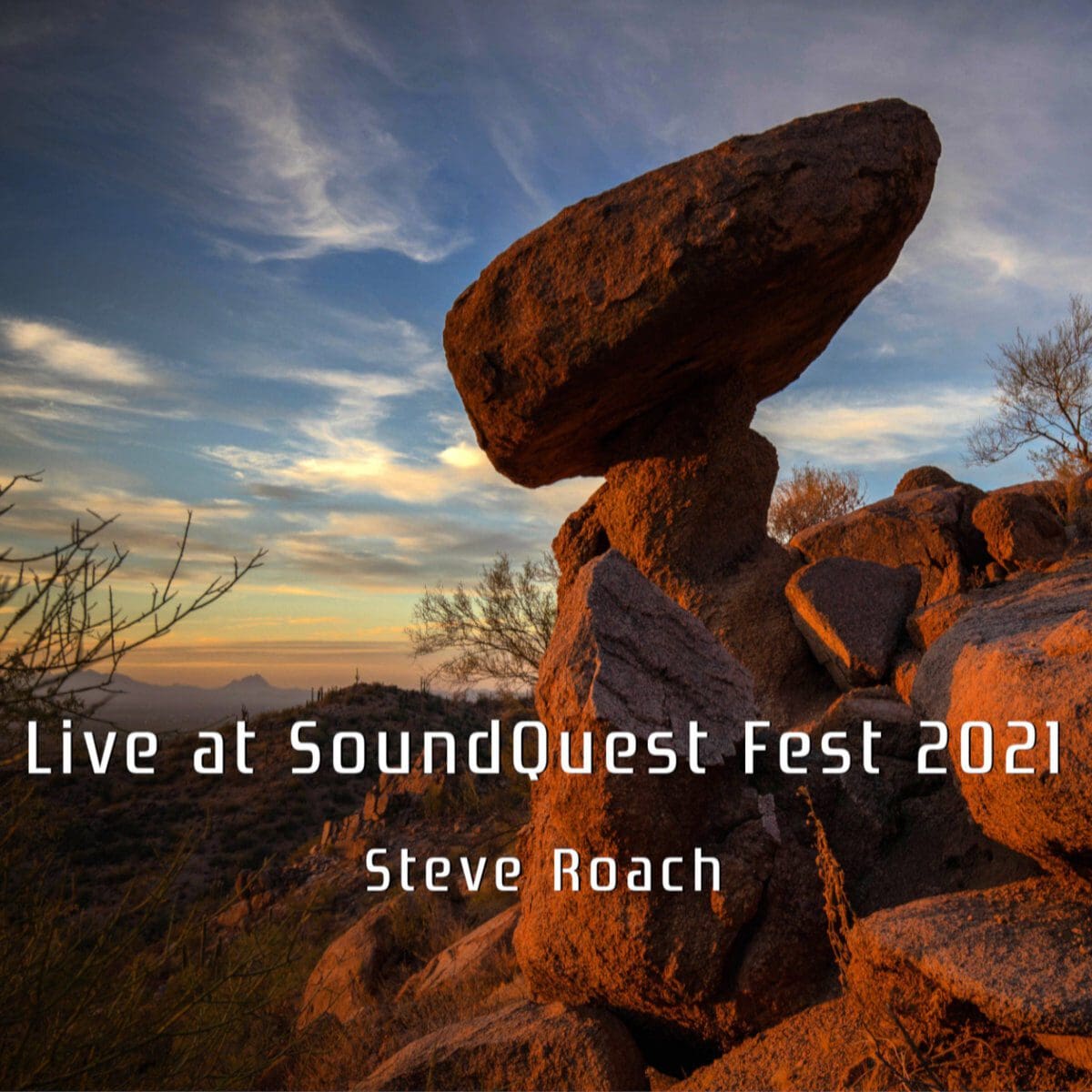 Live album for Steve Roach, 'Live at SoundQuest Fest 2021'