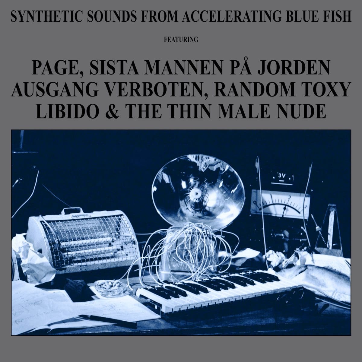 Early Swedish electronic pop compilation 'Synthetic Sounds From Accelerating Blue Fish' gets a digital release after 33 years