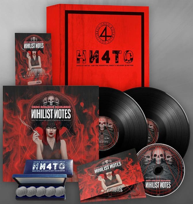 Ordo Rosarius Equilibrio Offer New nihilist Notes Album As Cd and Boxset Sideline Magazine Ordo Rosarius Equilibrio Offer New 'nihilist Notes' Album As Cd and Boxset