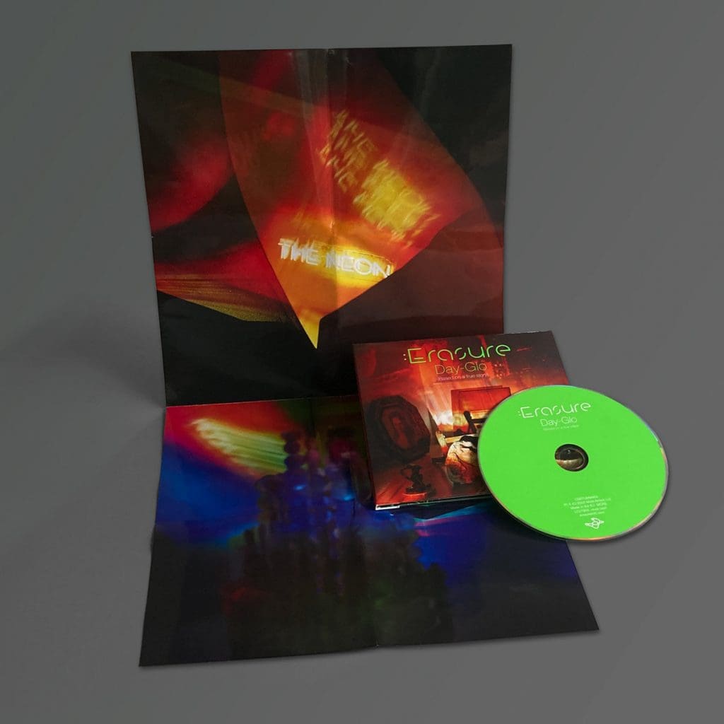 Erasure Announce dayglo based on a True Story Reworking Elements from the Neon into a New 10track Album out 12 August on Mute Sideline Magazine Erasure Announce 'day-glo (based on a True Story)' Reworking Elements from 'the Neon' into a New 10-track Album - out 12 August on Mute